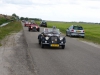 2CV kitcar deelname aan de Elfstedentocht in Friesland. Foto's genomen door Johannes Rijnks.