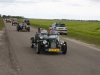 2CV kitcar deelname aan de Elfstedentocht in Friesland. Foto's genomen door Johannes Rijnks.