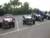 2CV kitcar deelname aan de Elfstedentocht in Friesland. Foto's genomen door Johannes Rijnks.